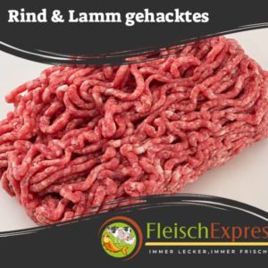 Rind-Lamm gehacktes