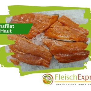 Lachsfilet mit Haut
